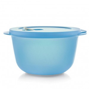 Tupperware Crystalwave Plus 7-cup/1.8 L Round Cobalt Microwave Reheatable | LZVX87623