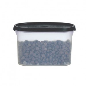 Tupperware Modular Mates Oval 2 Black Dry Storage | RFCE63078