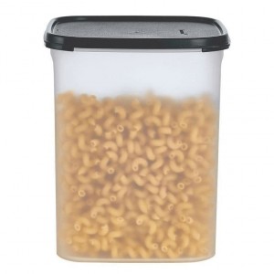 Tupperware Modular Mates Square 4 Black Dry Storage | LNGH16249