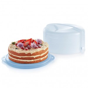 Tupperware Round Cake Taker White Serveware | WONB45613