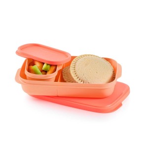 Tupperware Slim Lunch Container Cosy Rosy Lunch and Snacks | BHGK54120