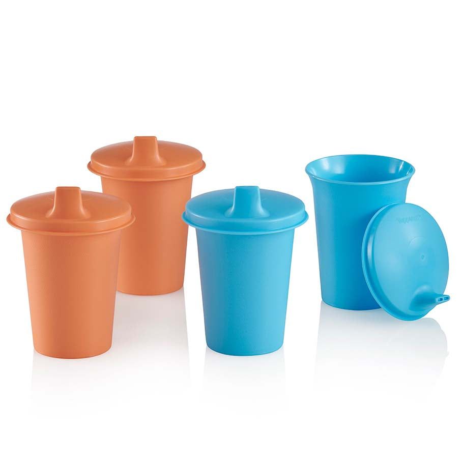 Tupperware Bell Tumblers & Sipper Seal Set Blue Drinkware | TBXA01423