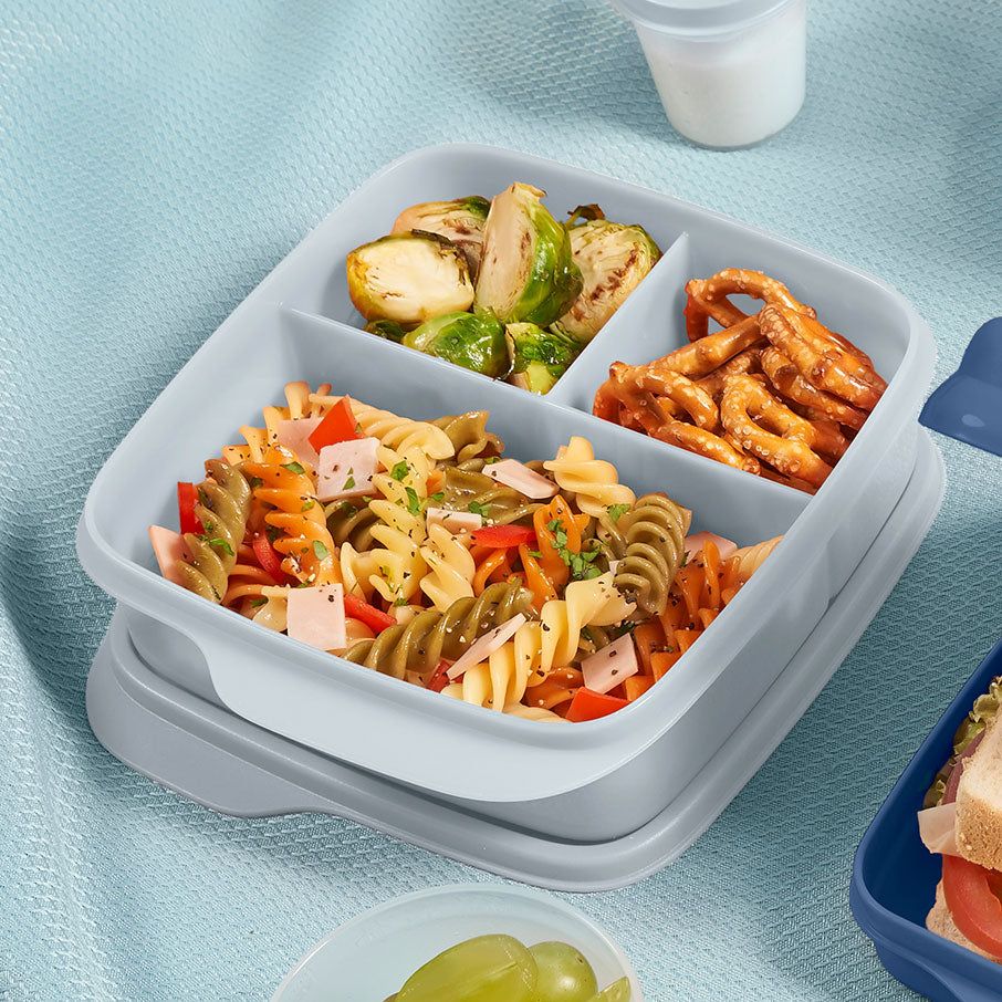 Tupperware Eco+ Lunch-it Containers White / Orange Lunch and Snacks | YNFR46987