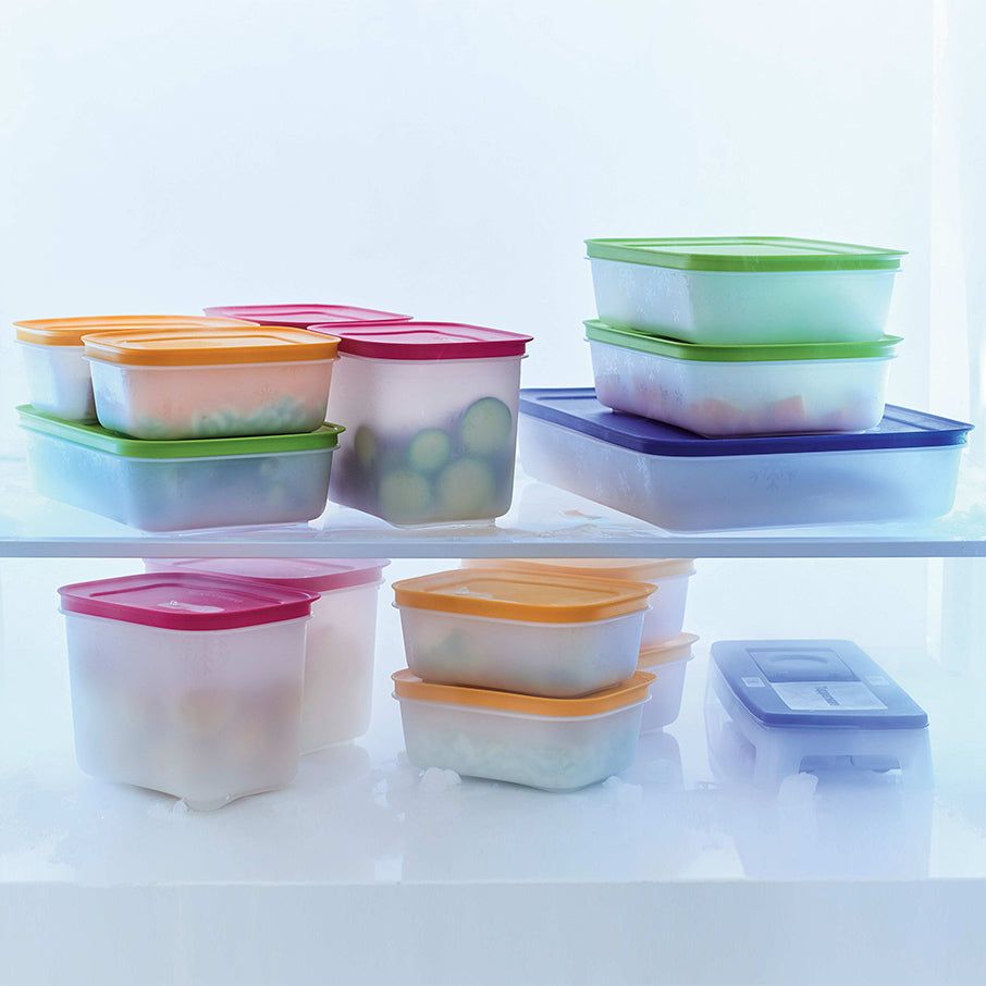 Tupperware Freezer Mates Plus Large Shallow Freezer Storage | KXDH76932