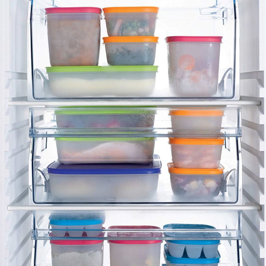 Tupperware Freezer Mates Plus Medium Shallow Freezer Storage | ZNYW74682