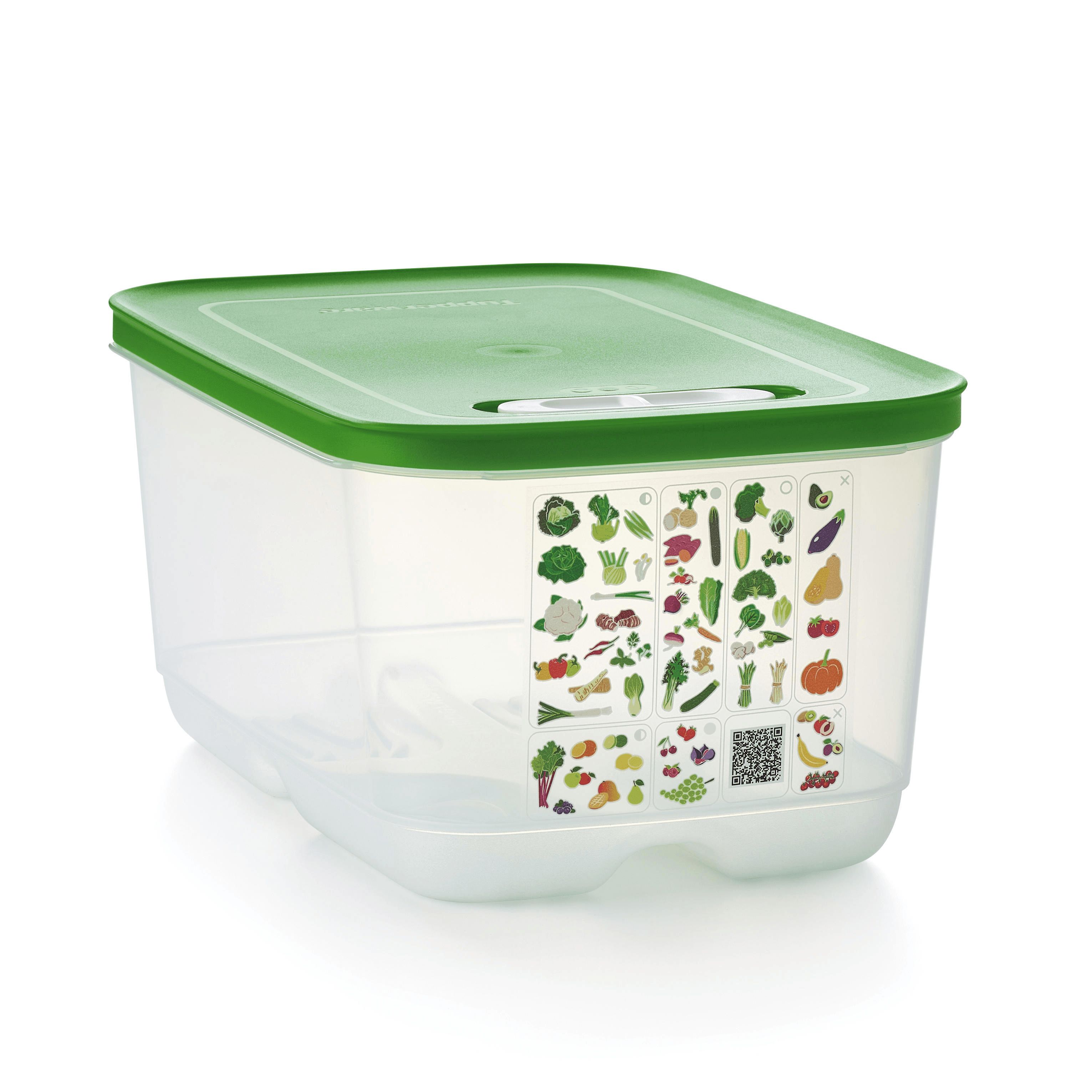 Tupperware Fridgesmart Medium Deep Green Refrigerator Storage | VUAB54798