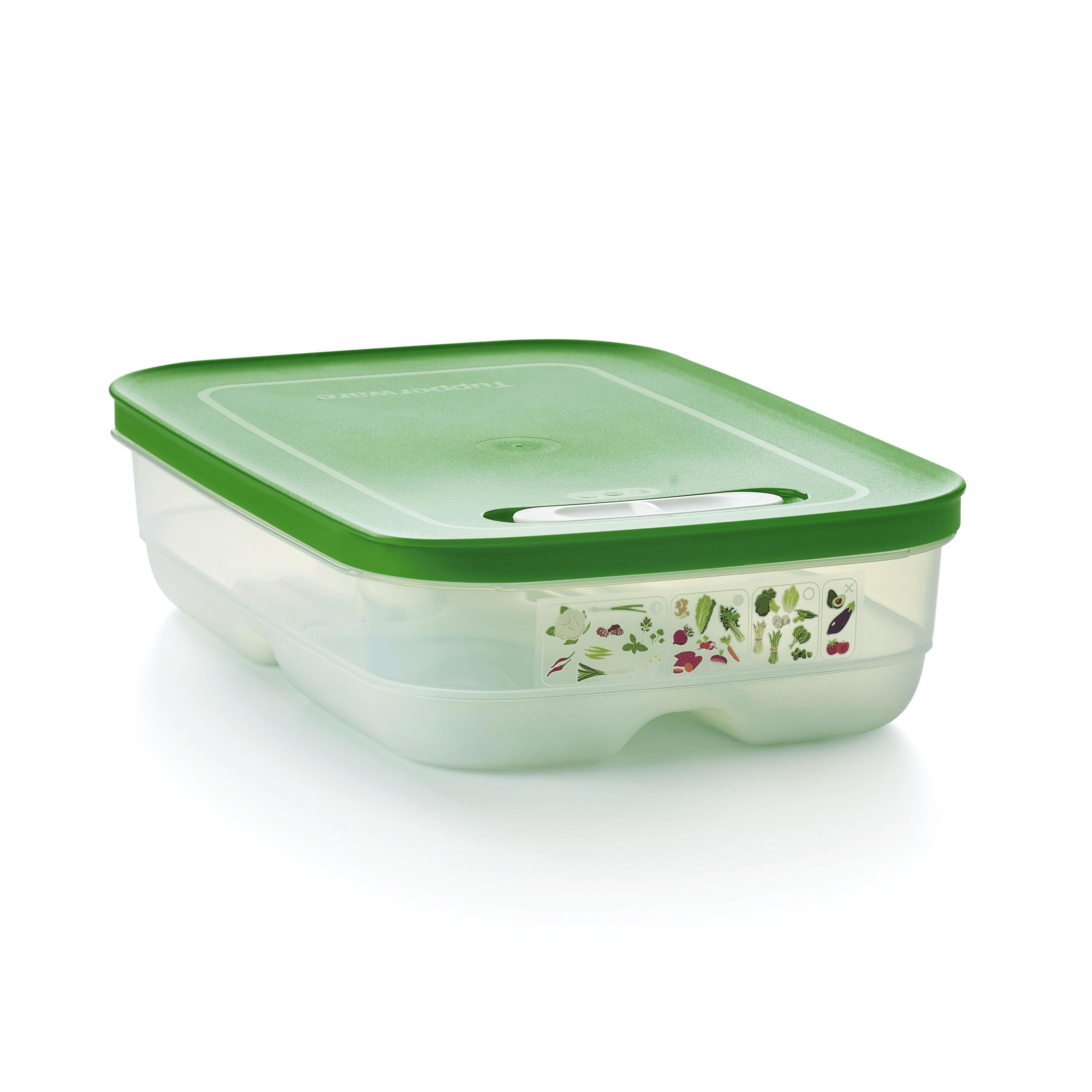 Tupperware Fridgesmart Medium Green Refrigerator Storage | KFYX37142