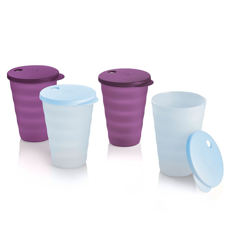 Tupperware Impressions 16-oz./500 Ml Tumblers White Drinkware | KYAH37491