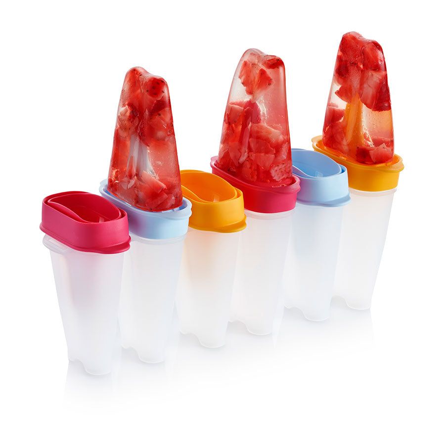 Tupperware Lollitups Freezable Forms White Freezer Storage | LOMS08721