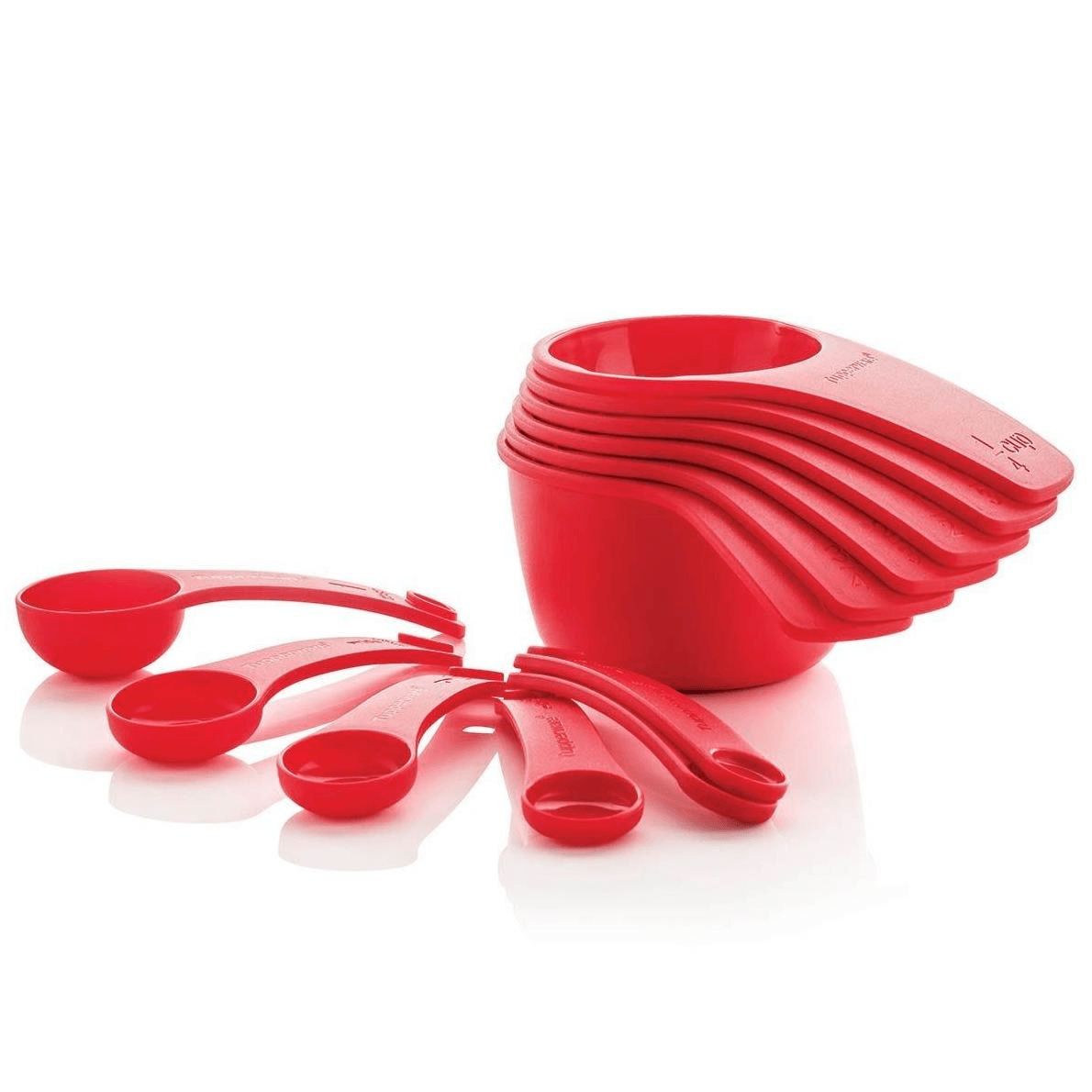 Tupperware Measuring Mates Set Chili Mixing Bowls and Measuring | PBER38674