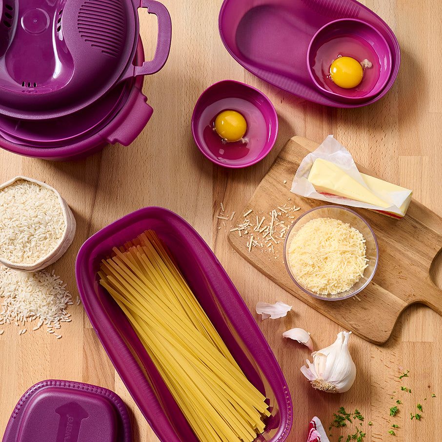 Tupperware Microwave Magic Set Purple Cabbage Microwave Cooking | BLHQ39825