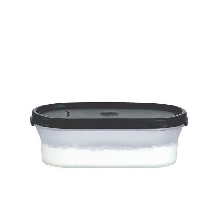 Tupperware Modular Mates Oval 1 Black Dry Storage | LVIX60943