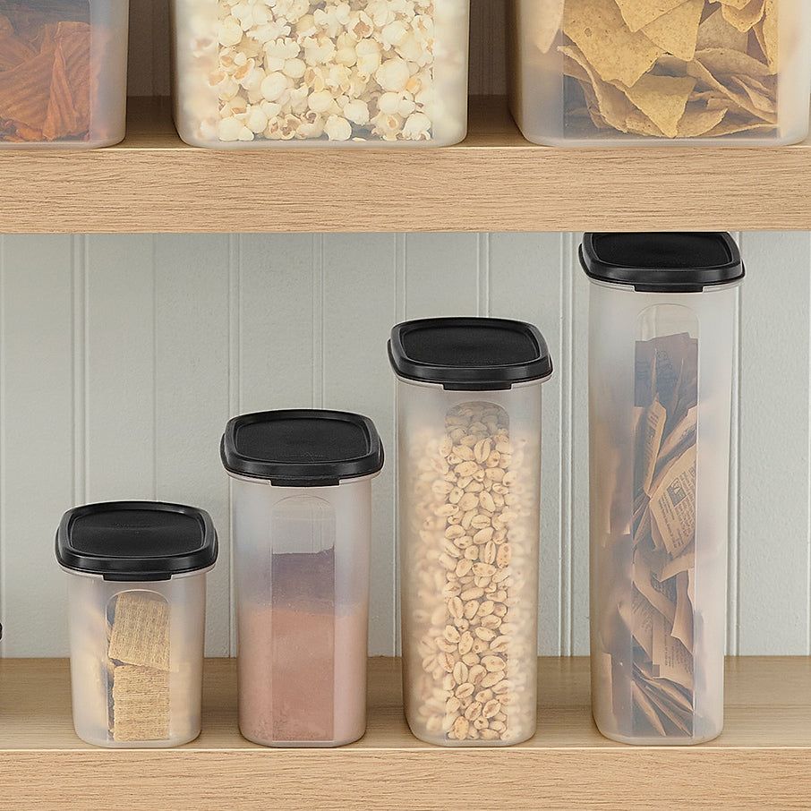 Tupperware Modular Mates Oval 3 Black Dry Storage | CBIL30275