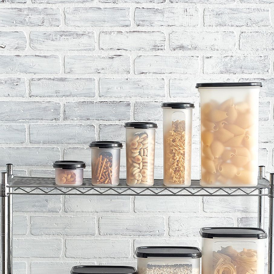 Tupperware Modular Mates Oval 5 Black Dry Storage | PAEK15907