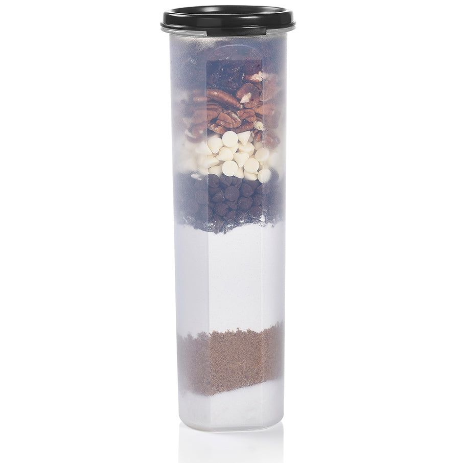 Tupperware Modular Mates Spaghetti Dispenser Black Dry Storage | NKWD75610