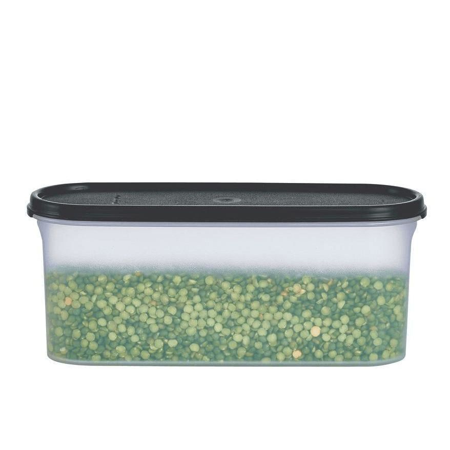 Tupperware Modular Mates Super Oval 2 Black Dry Storage | QPXV81532