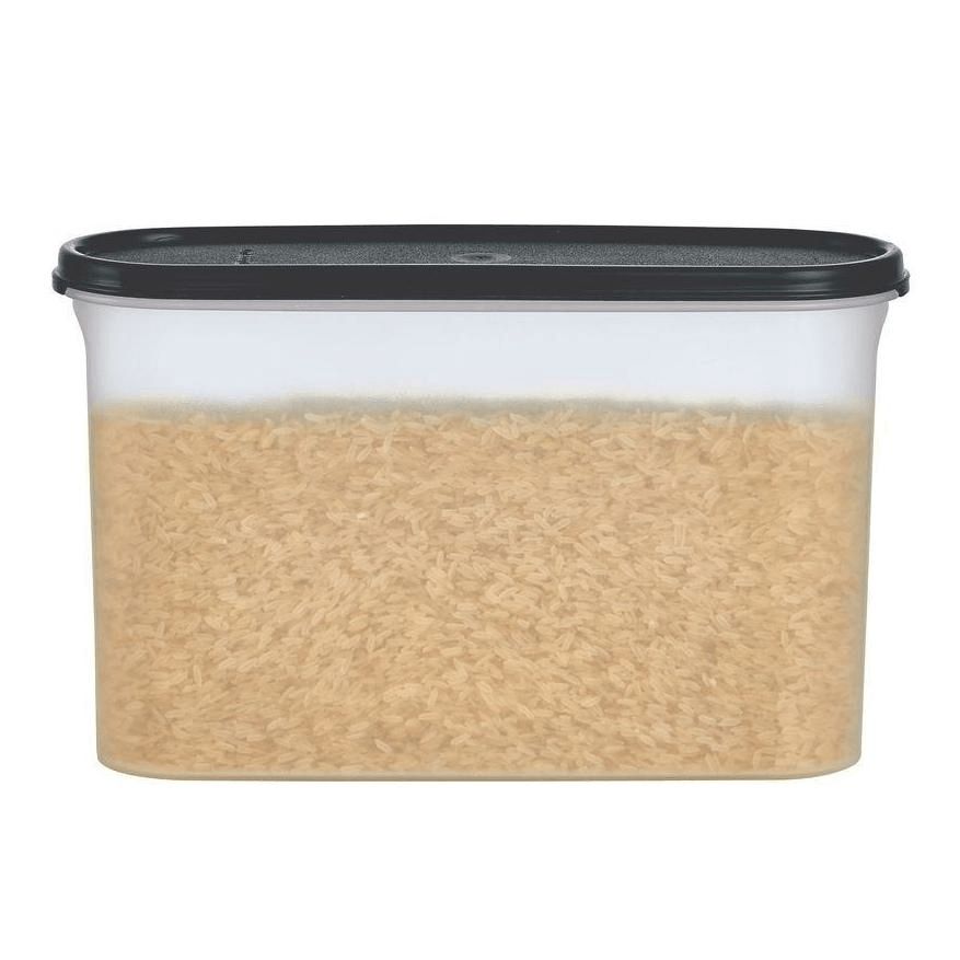 Tupperware Modular Mates Super Oval 3 Black Dry Storage | CJQY19624