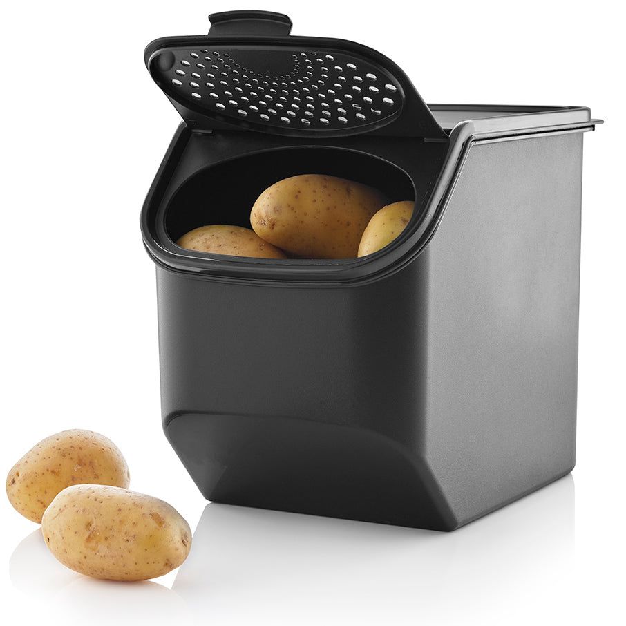 Tupperware Potato Smart Container Black Dry Storage | ONSE46053