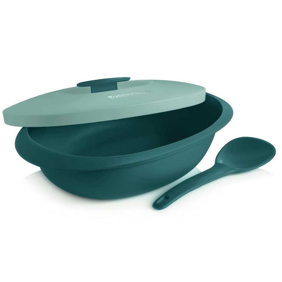 Tupperware Rice Server With Spoon Green Serveware | CXAU02713