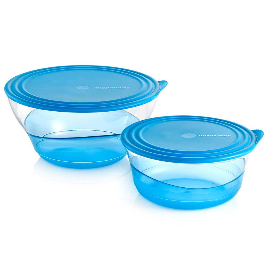 Tupperware Sheerly Elegant 2-pc. Set Azure Serveware | COXK84793