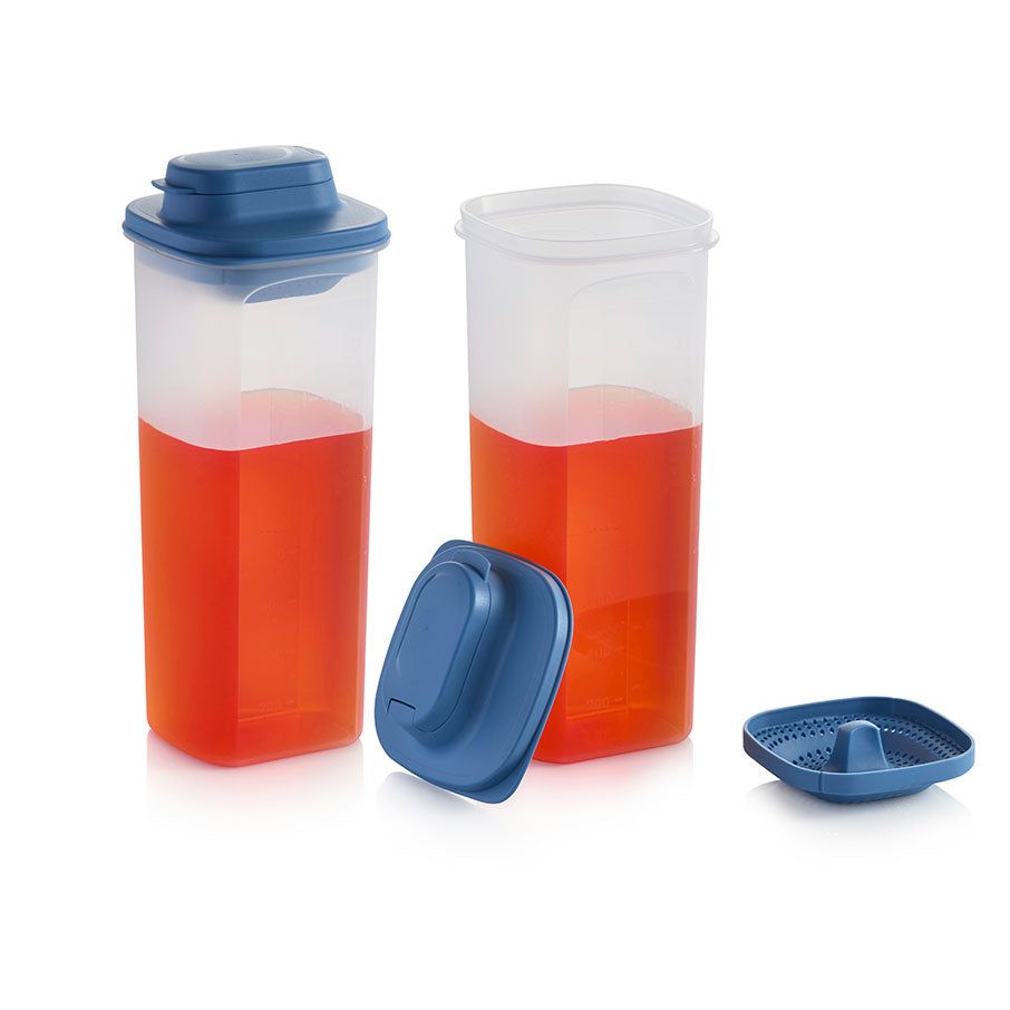 Tupperware Slim Line Pitcher With Strainer Set Dragonfly Drinkware | CQBX02647