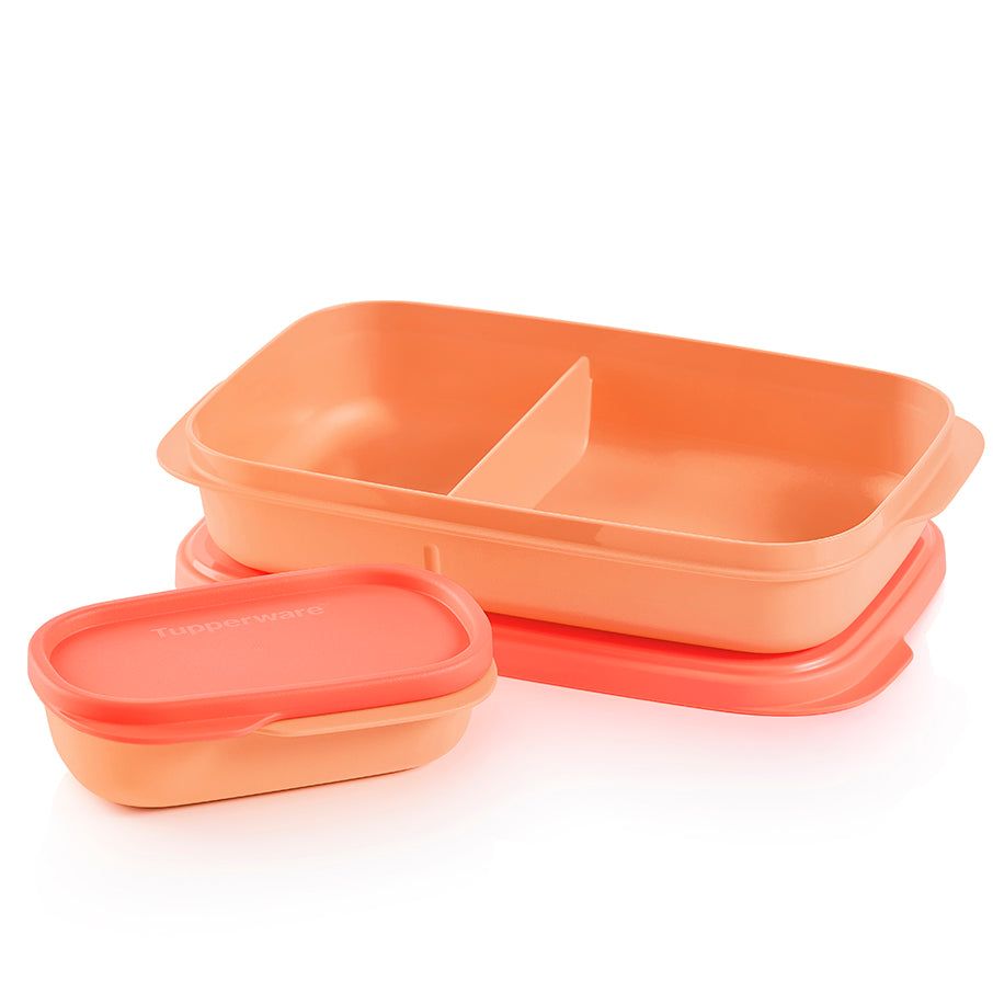 Tupperware Slim Lunch Container Cosy Rosy Lunch and Snacks | BHGK54120