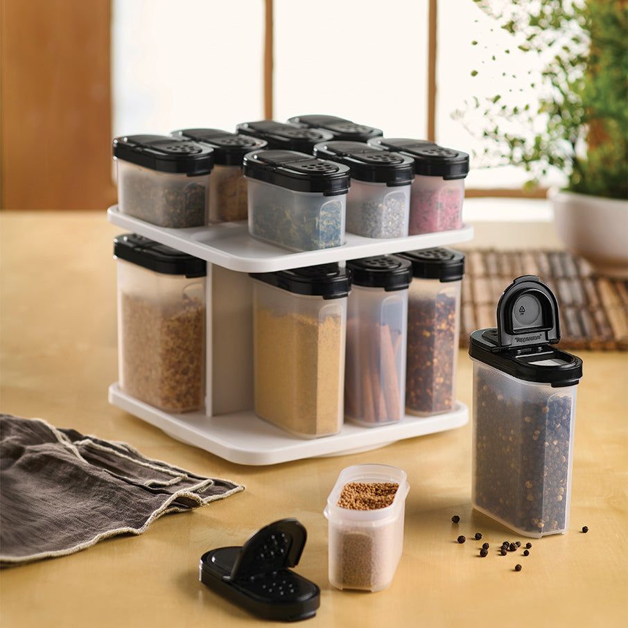 Tupperware Spice Carousel White Dry Storage | VTDK18236