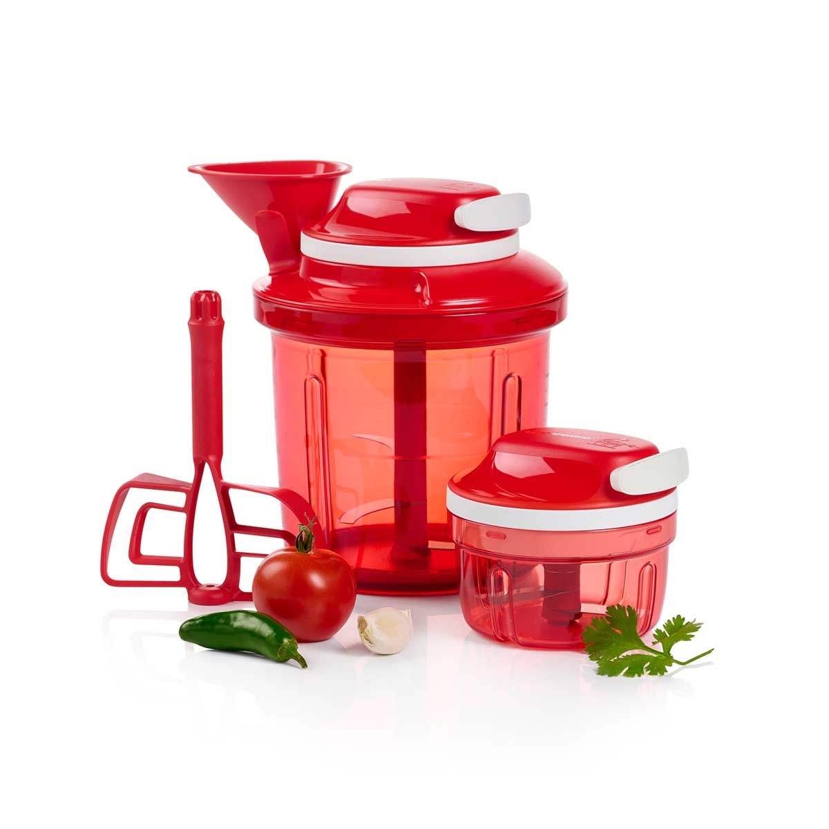 Tupperware Supersonic Chopper Extra & Supersonic Chopper Compact Free Kitchen Tools | FMZO53746