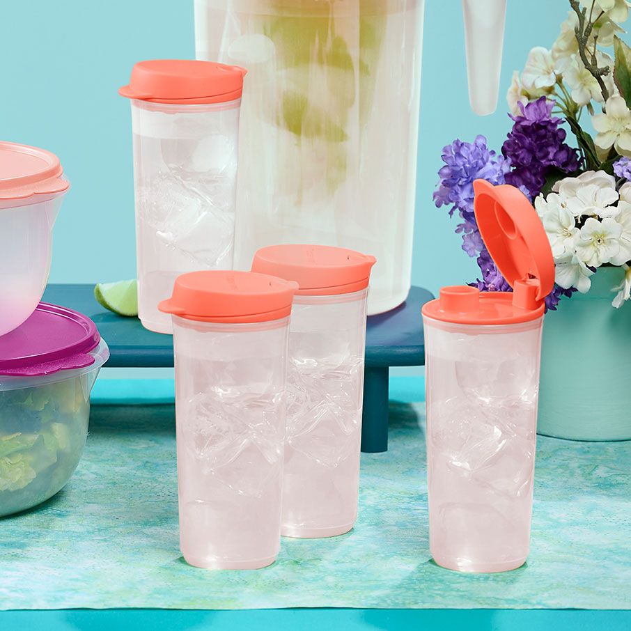 Tupperware Thirst 'N Go Flip Tumblers Drinkware | BCWY25108