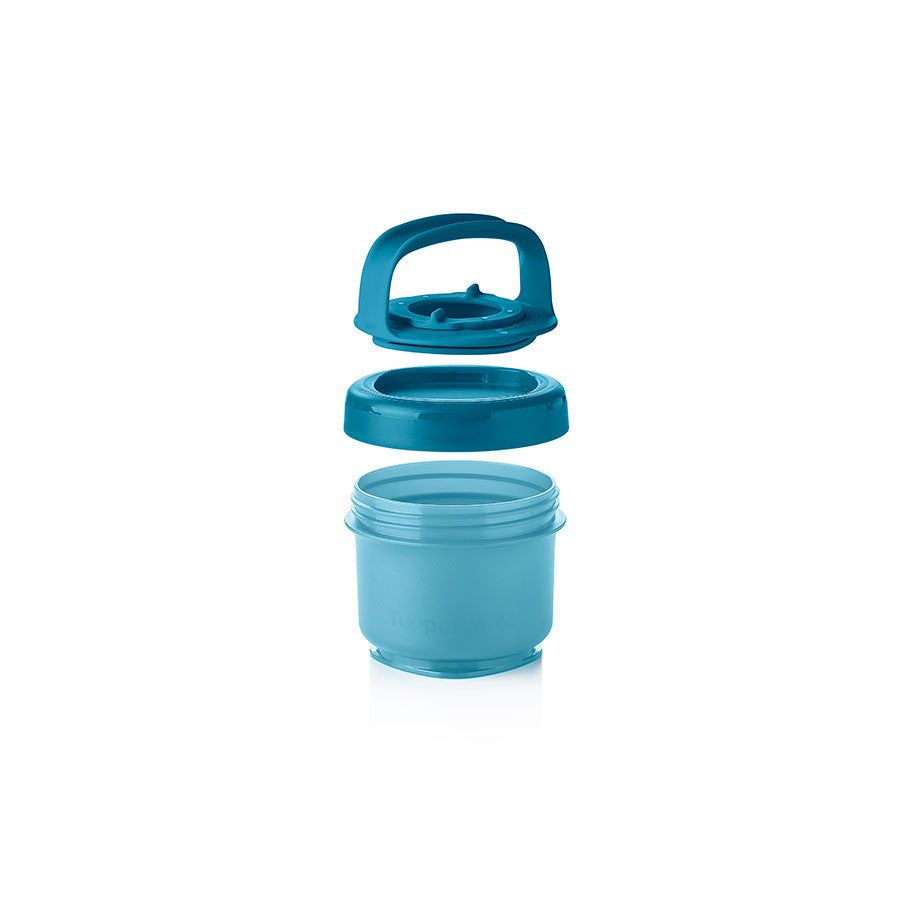 Tupperware Twist N Stack Set Peacock Lunch and Snacks | LVQJ27684