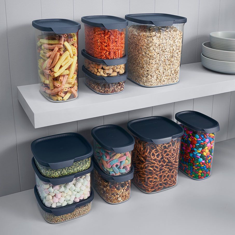 Tupperware Ultra Clear Square 5-pc. Set Cosmos Dry Storage | TWIF25689