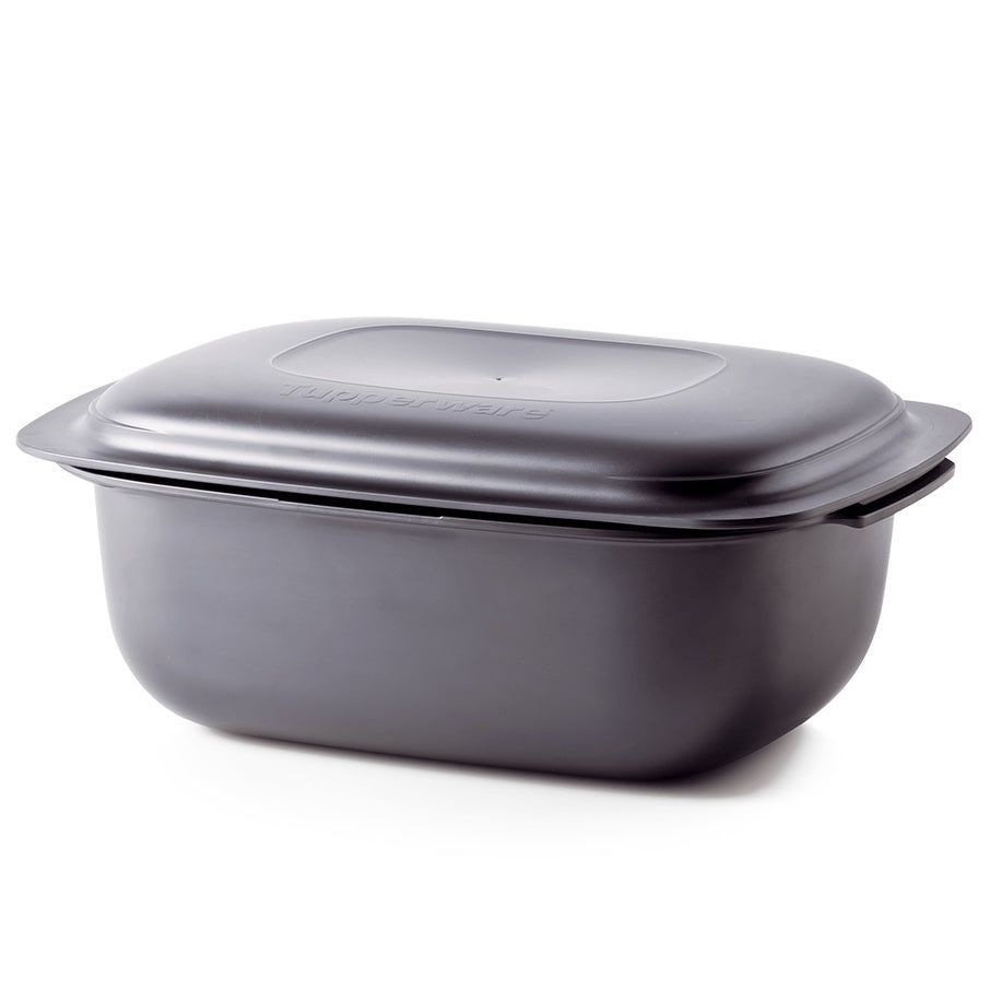 Tupperware Ultrapro 6-qt./5.7 L Roasting Pan With Cover Microwave Cooking | RYVJ54931