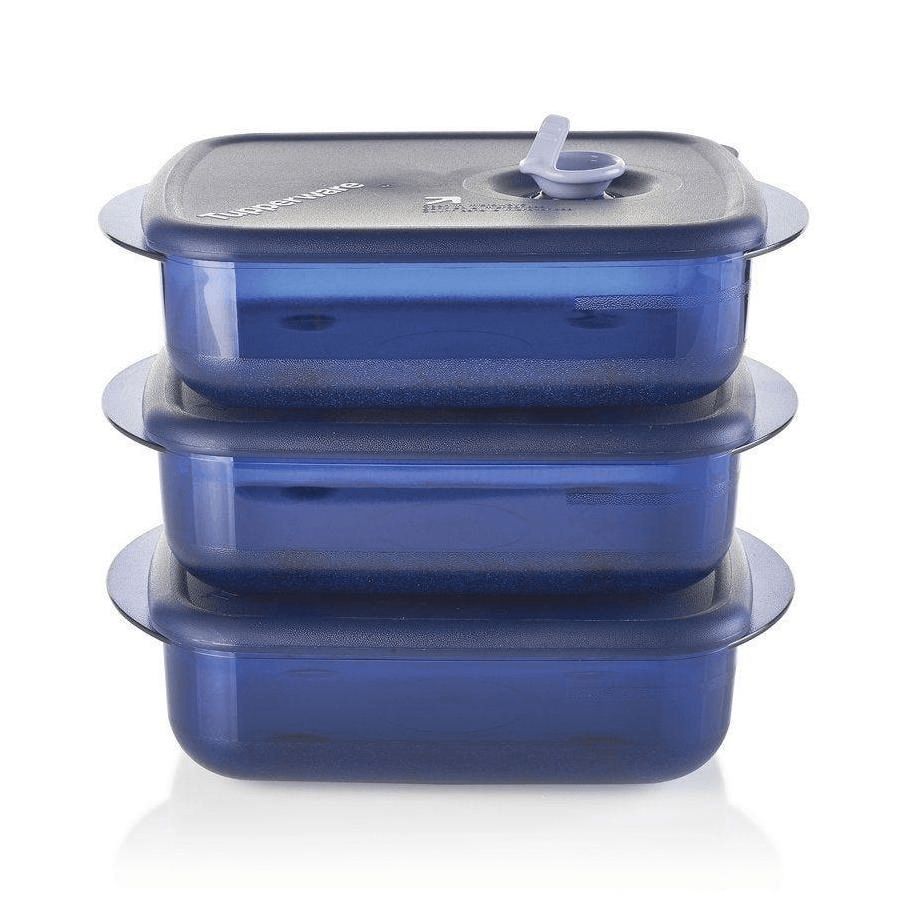 Tupperware Vent 'N Serve Medium Shallows Freezer Storage | NGHW98471