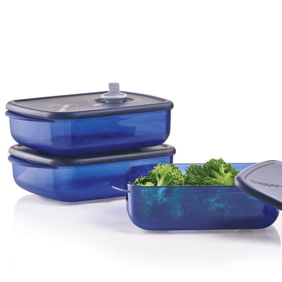 Tupperware Vent \'N Serve Medium Shallows Freezer Storage | NGHW98471